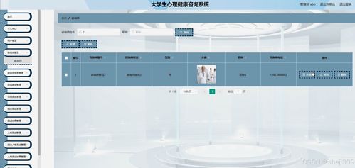 基于Java與Vue的大學生心理健康咨詢系統的設計與實現